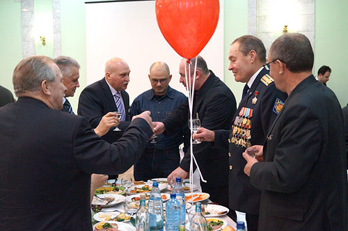 Встреча ветеранов авиации ФСБ, посвящённая 25-ой годовщине вывода войск из Афганистана, г.Москва
